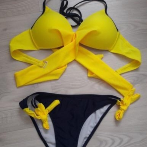 Brand new 2019 Yellow two pc  woman swimsuit - Picture 6 of 6